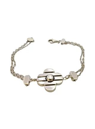 Pure 925 Sterling Silver Elegant Design Bracelet 