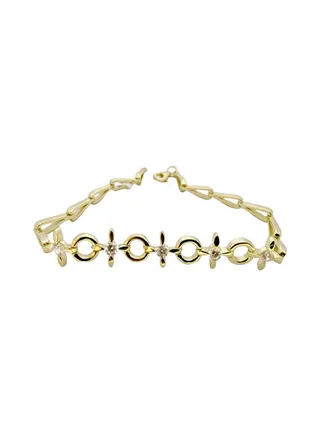 Pure 925 Sterling Silver Ladylike Delicate Design Bracelet 