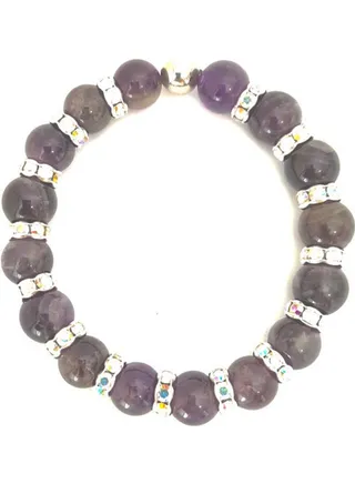 Amethyst Crystals Bracelet 