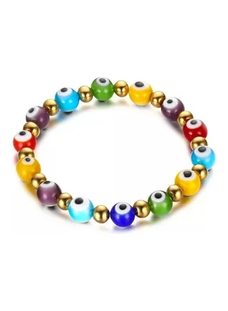Colours Eyes Pattern Bracelet 