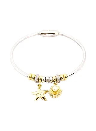 Pure 925 Sterling Silver Trendy Design Bangle 