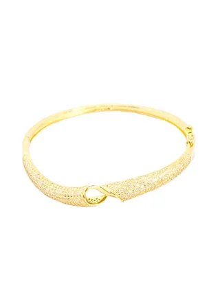 Pure 925 Sterling Silver Stylish Bangle 