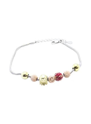 Pure 925 Sterling Silver Ladylike Elegant design Bracelet 