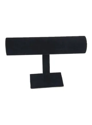 T-Bar Velvet Bracelet Bangle Watch Jewelry Organizer 