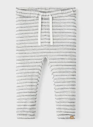 Infant Striped Drawstring Sweatpants 