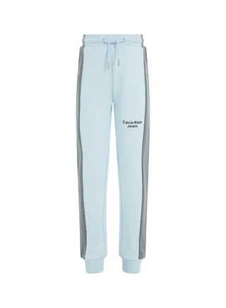 Kids Color Block Stack Logo Sweatpants 