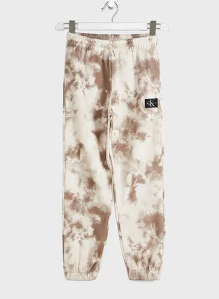 Kids Aop Printed Sweatpants 