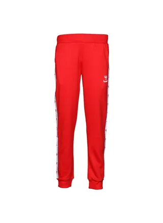 Side Tape Sweatpants Red 