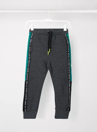 Kids Fleece Sweatpants Grey 