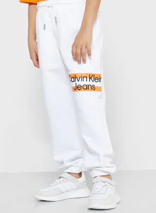 Kids Maxi Block Logo Sweatpants 