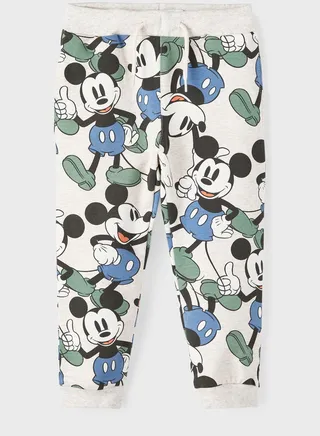 Kids Mickey Mouse Print Sweatpants 