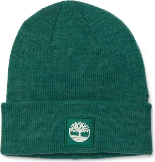 Timberland Men's Cuffed Beanie with Tonal Patch