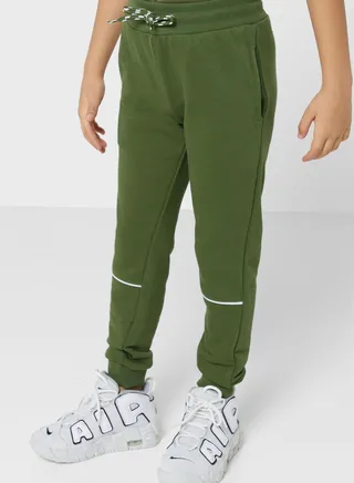 Cut & Sew Piping Jogger 