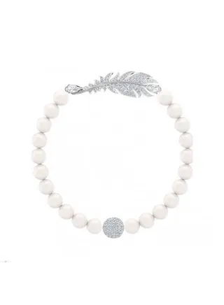 Swarovski Elegant Feather Pearl Element Bracelet 