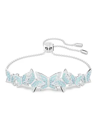 Swarovski Women's Lilia Series Blue Butterfly Crystal Bracelet 