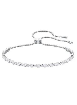 Rhodium Plated Subtle Trilogy Bracelet 