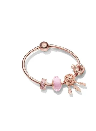 Pandora soft pink dream bracelet 