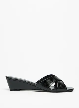 Open Toe Mid Heel Sandals