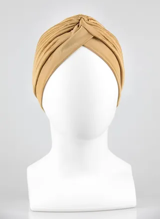 Shadow Ladies Turben Head Cap-Light Brown 