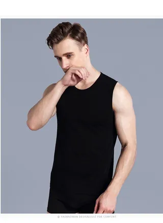Men's Tank Tops Vest Workout Dry Fit Sleeveless Gym Muscle Shirt 