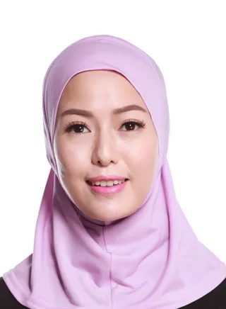 Women's Comfortable Solid Color Hijab Dark Pink 