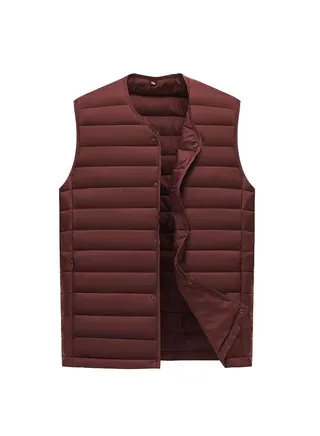 Autumn Winter Fashion Simple Sleeveless Thermal Vest 