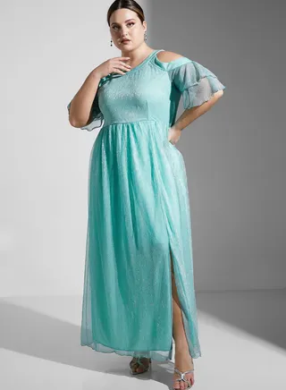 Cold Shoulder Detail Dress 
