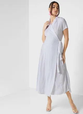 Soft Wrap Dress