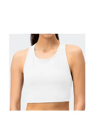 New  nylon shock gathering running bra yoga vest 