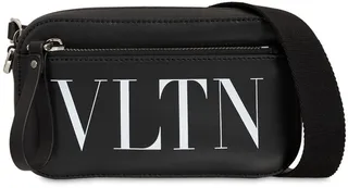 VLTN leather small crossbody bag