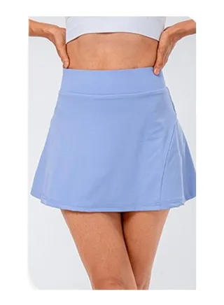 Double anti - malfunction dance accordion pleated run air campaign skirt 