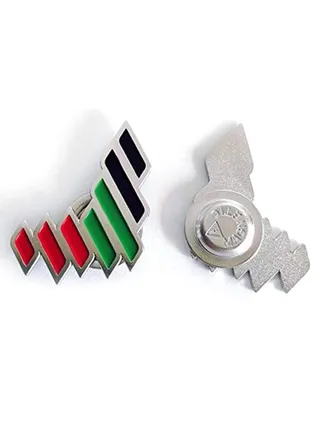UAE National Day The Emirates Coloured Badge Pack of 2 