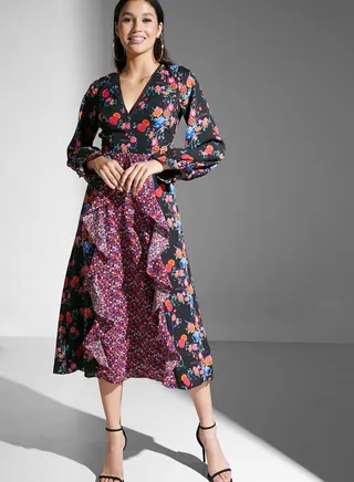 Floral Printed Dress 