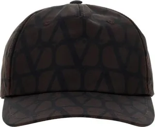 Valentino All-Over Logo Printed Baseball Cap