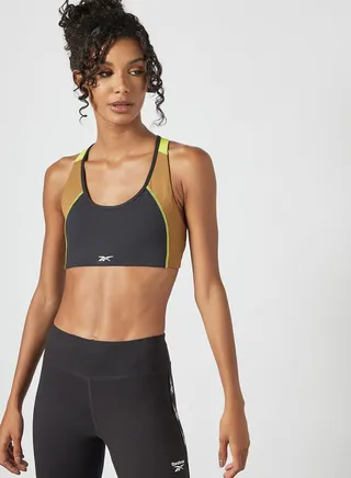 Training Lux Racer Sports Bra Black 