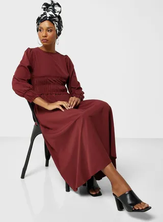 Smocked Waist Dress 