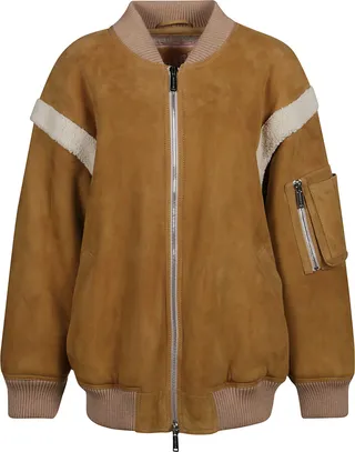 Pocket Sleeves Bomber Jacket