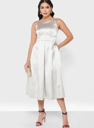 Pleated Cami Dress