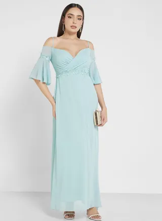 Cold Shoulder Detail Dress