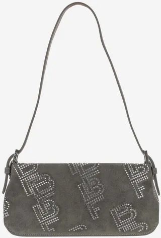 By Far Dulce Logo Embellished Shoulder Bag