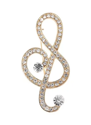 Pin Wind Inlaid Rhinestone Brooch 