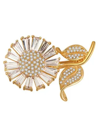 Cute Flower Design Brooch 
