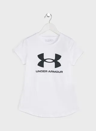 Youth Sportstyle Graphic T-Shirt White 