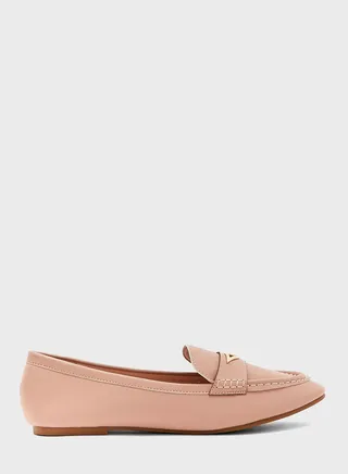 Leather Penny Loafers 