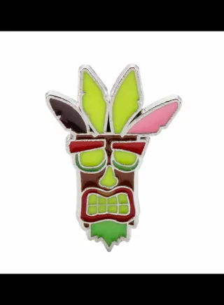 Ako Crach Charachtor Design Brooch 