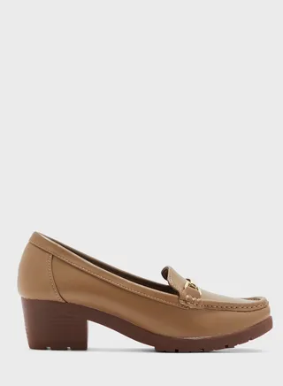 Buckle Detailed Moccasins 