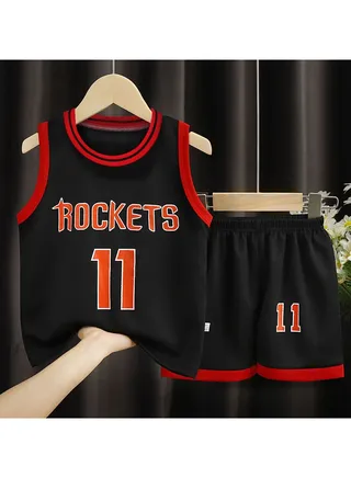 Unisex Children's Soccer Jersey Set 