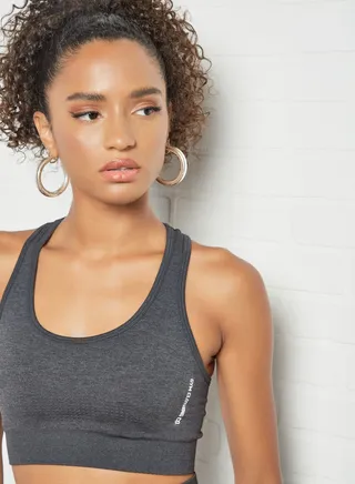 Bloom Sports Bra Grey 