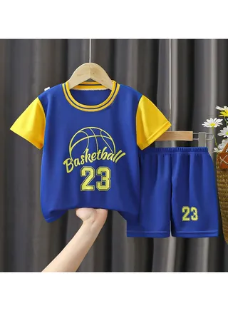 Unisex Children's Soccer Jersey Set 