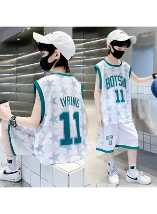 Unisex Children's Soccer Jersey Set 